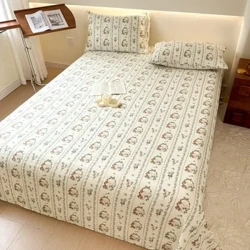 Cynnyrch Sengl Cwilt Lliw Soled Sengl Set Tri-darn Taflenni Cotwm Jacquard Aerobig Ystafell gysgu myfyriwr tewychu syml