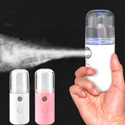 30 ml Mini vlažilec Prenosni polnilni majhen brezžični Nano osebni razpršilec za obraz Cool Mist Maker Fogger vlažilec