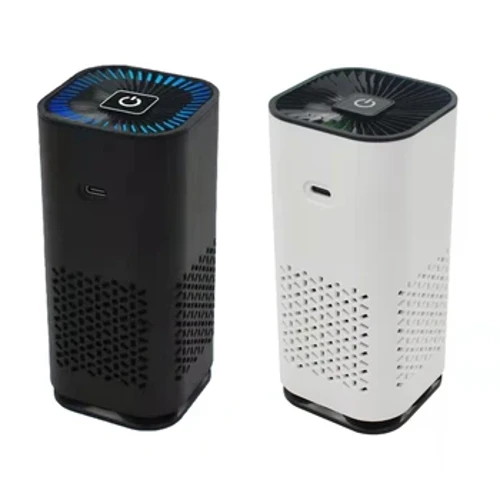 20CC Ultra Quiet Air Purifier Negativ Ion Auto Air Cleaner HEPA Loftfilter fir Ultra-fein Staub a Kleng Partikel ze filteren