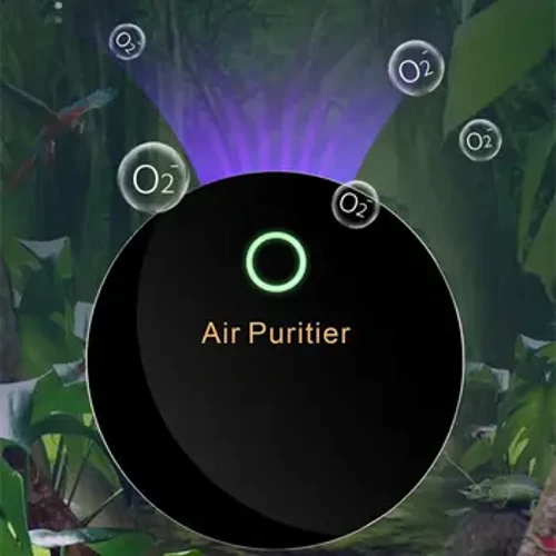 Purifier Aer Ion Negyddol 15 Miliwn Ionizer Cartref Cludadwy USB Plygiwch i Mewn Car Purifier Osôn Generadur osôn ar gyfer y cartref