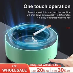 Multipurpose Ashtray with Air Purifier Function for Filtering Second-Hand Smoke From Cigarettes Remove Odor Smoking Accessories