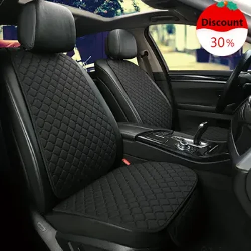Universal bilsetetrekk Beskytter Lin Foran Bak Bak Lin Sommerpute Pad Mat Sedan Suv Pick-up Bilinteriørtilbehør