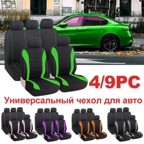 Huse scaun auto în stil clasic Set complet Huse de protecție automată compatibile cu airbag pentru Hyundai Camry 1995 pentru Toyota 2006 pentru fiat 500