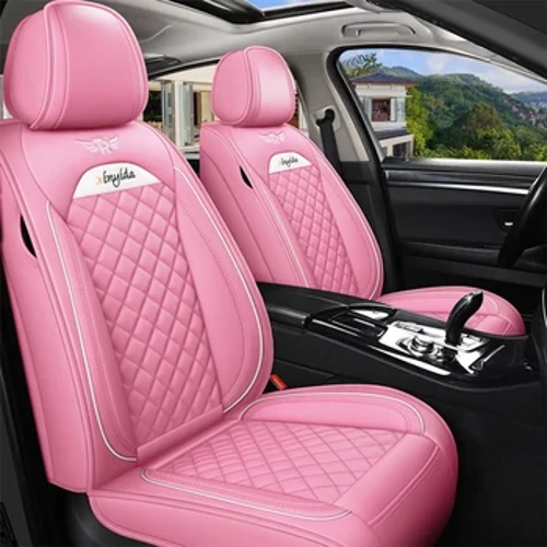 Universaalit nahkaiset auton istuinsuojat Volkswagen VW touareg Variant magotan JETTA passat polo golf touareg Sisustustarvikkeet