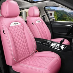 Clúdaigh Suíochán Gluaisteán Leathar Uilíoch le haghaidh Volkswagen VW touran Variant magotan JETTA passat polo golf touareg Interior Accessories