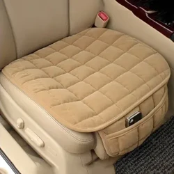 Auto Seat Cover Wanter Warm Seat Këssen Anti Rutsch Universal Front Chair Seat Atem Pad fir Auto Auto Auto Seat Protector