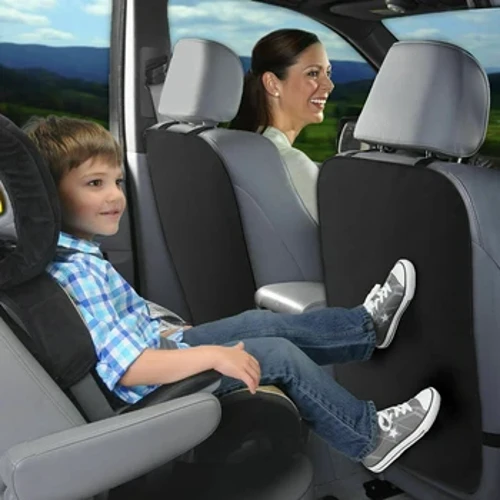 Car Seat Back Cover Protector Kick Clean Mat Pad Anti Stepped Reged kanggo Baby New Kulit Kick Mat