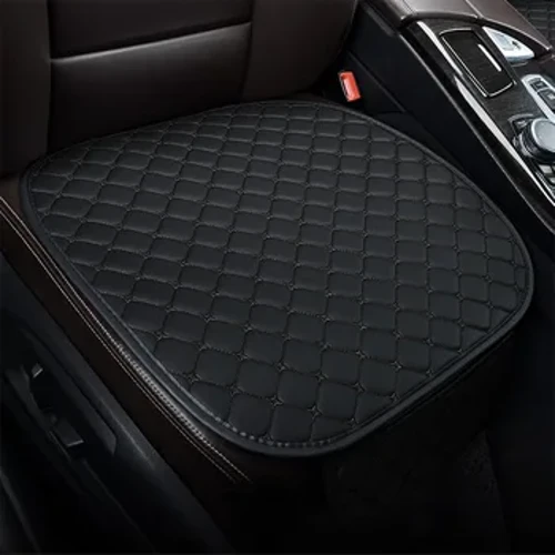 PU odinis automobilio sėdynės užvalkalas, vandeniui atsparus automobilio sėdynės pagalvėlės apsauginis kilimėlis Universalus priekinis kvėpuojantis automobilio automobilio automobilio pagalvėlė