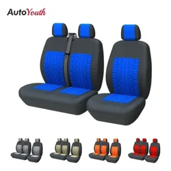2+1 Kamion Presvlake za autosjedalice Kamion Van 3d otisak traga guma Univerzalni za promet Za Nissan Primastar Za 95 Ford