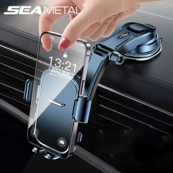 SEAMETAL – support universel de téléphone portable pour tableau de bord de voiture, pour Navigation GPS, support universel suspendu pour pare-brise de bureau