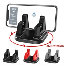 Rotating Car Phone Holder Non-slip Dashboard Bracket 360 Rotasi Sederhana Migunani Auto Mobile Phone GPS Stand