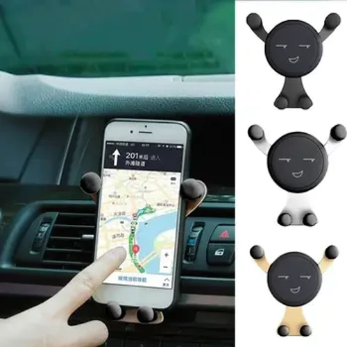 Sealbhóir Fón Gluaisteán Domhantarraingt Uilíoch Seastán Aer-Vent Mount For Cell Phone GPS Auto Bracket Mobile Phone Car Accessories