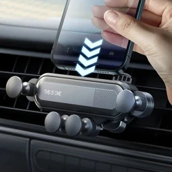 Gravity Awtoulag Telefonynyň eýesi Howa Went Clip Mount Öýjükli Telefon, iPhone 13 12 Pro Xiaomi Samsung üçin GPS goldawynda dur