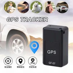 GF 07 Mini GPS Araç Takip Cihazı Gerçek Zamanlı Takip Araba Anti-Hırsızlık Anti-kayıp Bulucu Güçlü Manyetik Montaj SIM Mesaj Konumlandırıcı