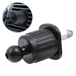 Universal Car Air Vent Clip 17mm Ball Head Base Mount Stand no kaa Mobile Phone Paʻa Ea Outlet Hook GPS Bracket Mea
