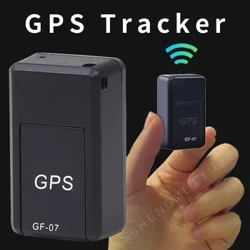 Auto-GPS-Mini-Tracker GF-07, Echtzeit-Tracking, Diebstahlschutz, Anti-Verlust-Ortung, starke magnetische Halterung, SIM-Nachrichtenpositionierer