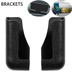 Çok Fonksiyonlu Telefon Tutucu Araç Kontrol Panelinde Bir Çift Braket GPS Navigasyon Koltuk Macun Tipi Evrensel Sabit Destek Çerçevesi