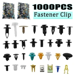 1000/500 Viên Hỗn Hợp Tự Động Xe Dây Ốp Lưng Kẹp Giữ Đinh Tán Tấm Cửa Fender Lót Đa Năng Phù Hợp Với Tất Cả Các Xe Ô Tô