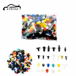 Hỗn Hợp Tự Động Dây Xe Ốp Lưng Kẹp Giữ Xe Dây Đinh Tán Tấm Cửa Lót Cho Tất Cả Các Xe Ô Tô 50 Cái/100 Cái