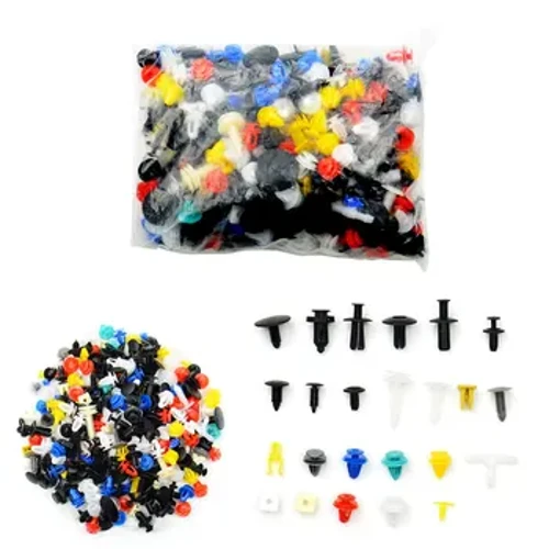 50 Pcs/100 Pcs Universal Campuran Auto Pengikat Mobil Bumper Klip Retainer Mobil Pengikat Keling Pintu Panel Liner untuk Semua Mobil