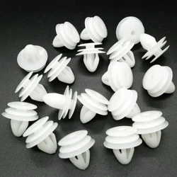 10/20/50Pcs/Mála Gearrthóga Painéil Poll Dorais 9mm Gearrthóg Fastener Uathoibríoch do Peugeot 206 207 208 308 407 408 le haghaidh Citroen C4 C5 C3