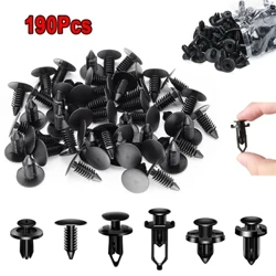 Kẹp Giữ Xe Ô Tô 6 Kích Cỡ Phổ Biến Chốt Kẹp Nhựa Ô Tô Bộ Tự Động Viền Bảng Kẹp Hỗn Hợp Thân Xe Ốp Lưng Đinh Tán