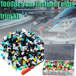 1000 ชิ้น 30 ชนิด Universal Mixed Auto Fastener รถกันชนคลิป Retainer Car Fastener Rivet แผงประตูสำหรับรถทั้งหมด