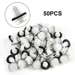 50Pcs Auto Bumper Mudguard Automotive Fastener Clip Kaʻa General Accessories Car Interior Door Panel Card Trim Fastener Clips