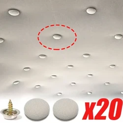 Sa loob ng Kotse Roof Fixing Buckles Screw Set Headliner Cloth Fabric Rivets Retainer Buckle Fastener Auto Accessories