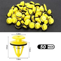 50 stuks Auto Fastener Clips Schroef Klinknagels voor Mercedes Benz w108 w126 w140 w168 w169 w176 w177 w212 w213 w220 w221 w222