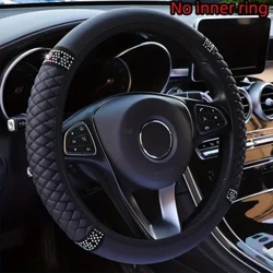 Automobilio Pu odinis vairo dangtis, 14,57–14,96 colio dirbtinis deimantas, naujas vairo dangtis