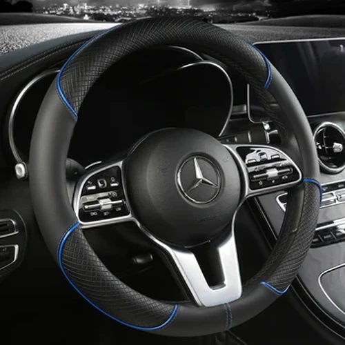 Kompletna kožna linija za šivanje navlaka za volan automobila, trodimenzionalni protuklizni, Timple i moderan. Pogodno za dekoraciju automobila