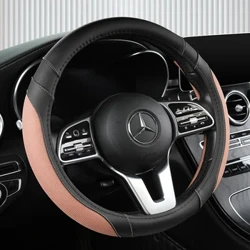 Ghép Bọc Vô Lăng Ô Tô Băng Thoáng Khí Dây Tóc Da Nappa Nối Thoải Mái Và Chịu Mài Mòn Vỏ Tay Cầm