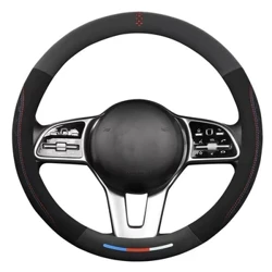 Universaalsed auto roolikatted veisenahast seemisnahast roolikatte ümbris 37-38cm hingavad roolikatted autotarvikud
