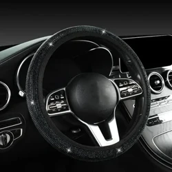 Cover ng Steering Wheel ng Kotse Elastic Walang Inner Ring Full Small Universal Car Steering Cover Four Seasons Cloth