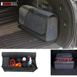Tas Penyimpanan Mobil Perjalanan Tas Wol Lembut Felt Bagasi Mobil Organizer Mobil Kotak Penyimpanan Tas Tahan Api Nyimpen Paket Rapi Selimut Alat