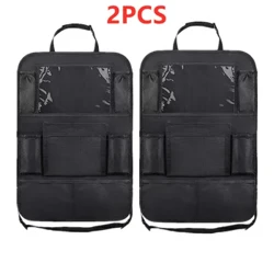 Ukuvimbela ukukhahlela I-Universal Car Seat Back Organizer Isikhwama Sempahla Eningi Esephaketheni Sesitoreji Sethebulethi Izimoto Eziphethe Izinsiza Zangaphakathi Zangaphakathi