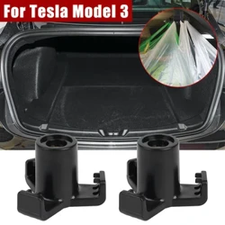 Oppbevaring Rydende biltilbehør 2021 oppgraderingsversjon for Tesla Model 3 Koffertkrok for dagligvarepose