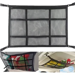 Auto Dachbeutel Interieur Cargo Net Atmende Mesh Bag Auto Stowing Opzemaachen Interieur Accessoiren Auto Plafongsverkleedung Net Pocket