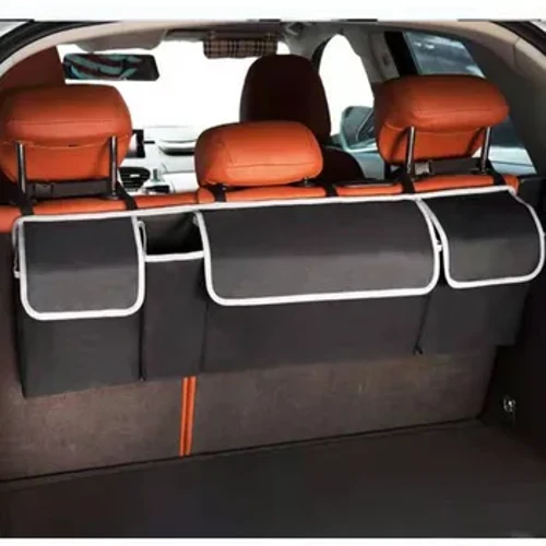 Suíochán Gluaisteán Eagraí Trunk Backseat Crochta Mála Stórála Ilphóca Taisteal Gluaisteán Stowing Tidying Accessories