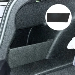 การจัดเก็บTrunk Organizer Partition BoardสำหรับTeslaรุ่น 3 อุปกรณ์เสริมรถยนต์Trunkเก็บด้านข้างแผ่น