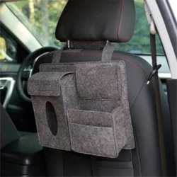 Suíochán Cúil Car Mála Stórála Cúl Mála Stórála Ilphóca Crochta Trunk Mála Eagraí Uath-Stowing Slachtmhara Taobh istigh Soláthairtí Accessories