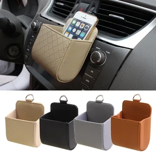 Kaʻa Organizer Waihona ʻEke ʻili Auto Air Vent Dashboard Maʻemaʻe Ke Kau ʻana Hoʻonohonoho Pahu Hoʻopaʻa Pahu Hoʻomaʻemaʻe Hoʻomaʻemaʻe Kaʻa Pono Kalaiaina