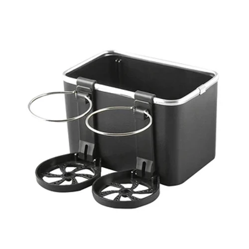 Scatola portaoggetti multifunzionale per auto, organizer per braccioli, interni auto, accessori per il riordino, per portabevande per bicchieri in tessuto telefonico