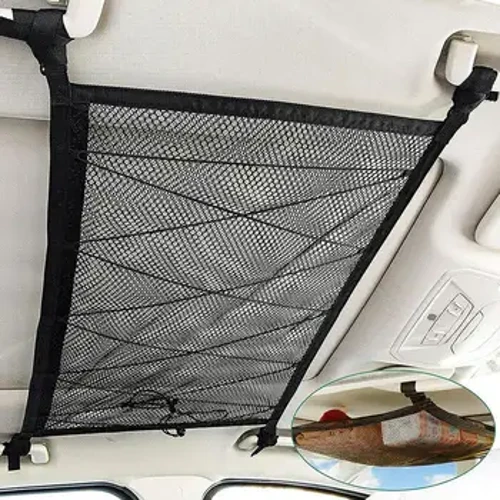 SUV Auto Plafond Opbergnet Zak Autodak Tas Interieur Net Ademend Opruimtas Cargo Mesh Interieur Opbergen Auto Access K6Q7