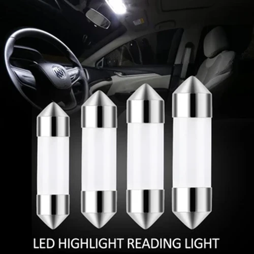 1/2ks C5W COB auto LED žiarovka 12V 31mm 36mm 39mm 41mm Auto lampička na čítanie do interiéru Osvetlenie ŠPZ do auta Príslušenstvo pre vozidlá