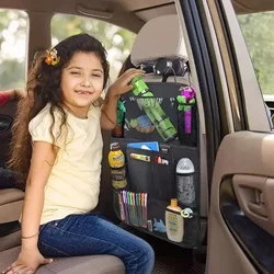 Tự Động Tổ Chức Sau Ghế Xe Ô Tô Nhiều Túi Túi Bảo Quản Máy Tính Bảng Ô Tô Nội Thất Xếp Xếp Tidying Túi Phụ Kiện Xe Hơi