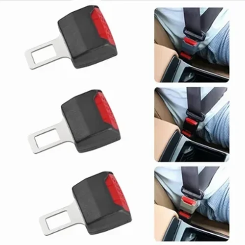1Pc/2Pcs Gearrthóg Crios Sábhála Gluaisteán Leathnóir Sábháilteachta Crios Sábhála Lock Breiseán Búcla Ionsáigh Tiubh Soicéad Síneadh Sábháilteachta Buckle Car Accessories