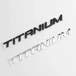 Kim Loại Cốp Xe Ô Tô Huy Hiệu Dành Cho Xe Ford Fiesta Tập Trung Mondeo MK4 MK5 Edge Kuge Ecosport Fusion Logo TITAN Quốc Huy Dán phụ Kiện