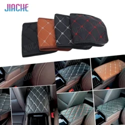 Bosca Armrest PU Uilíoch Clúdach Frithchaitheamh Matrest stuáilte cruthúnas deannaigh Gluaisteán Accessories Taobh istigh Stíleanna Gluaisteán Leathar